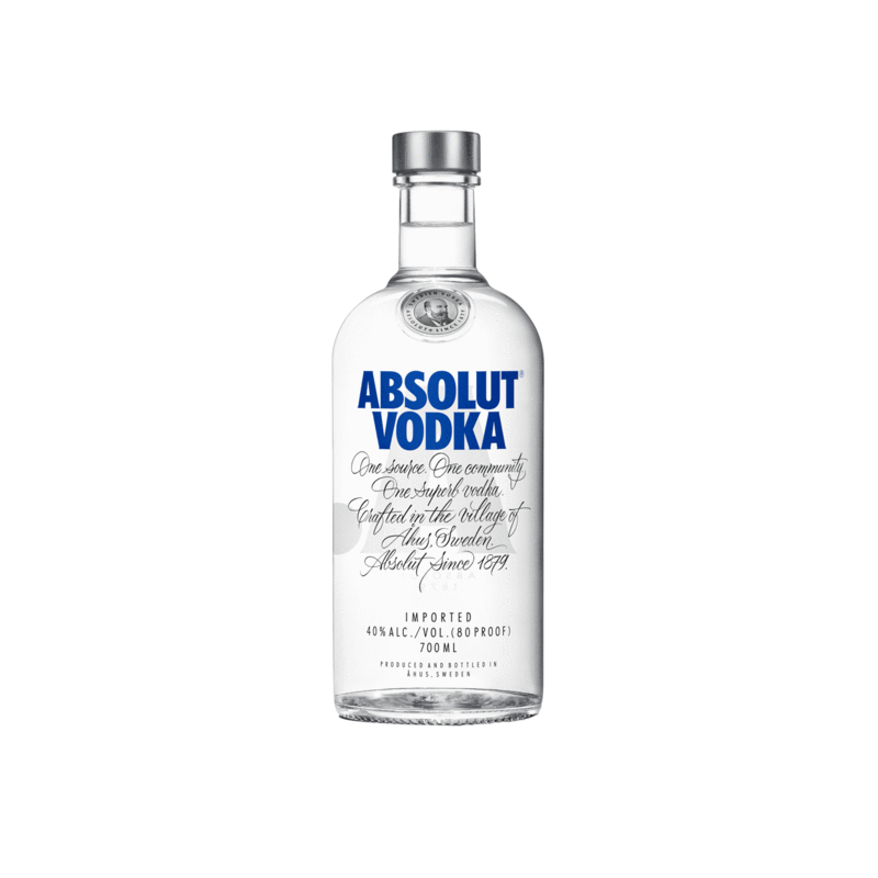 White Label Absolute Vodka World Seba